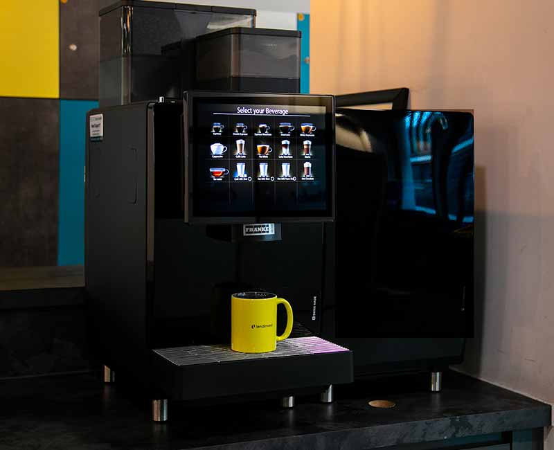 Lendinvest coffee machine, supplied by Officeology