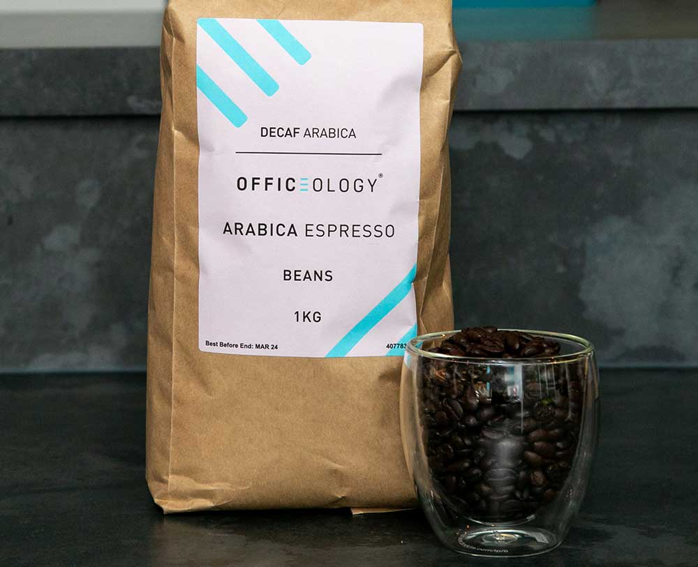 Officeology Decaf Arabica coffee beans