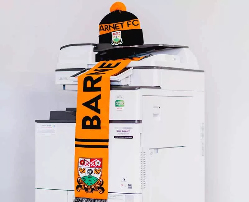 Officeology supplier to Barnet FC