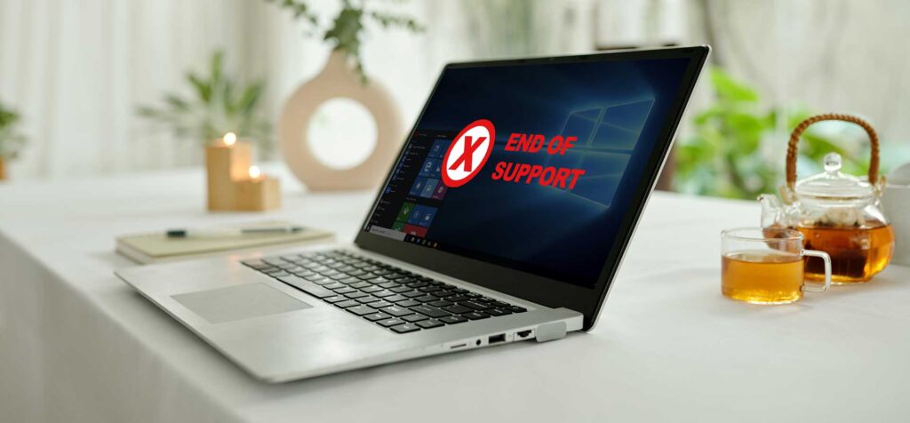 End of Windows 10 support
